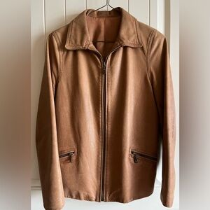 Women leather jacket size S
